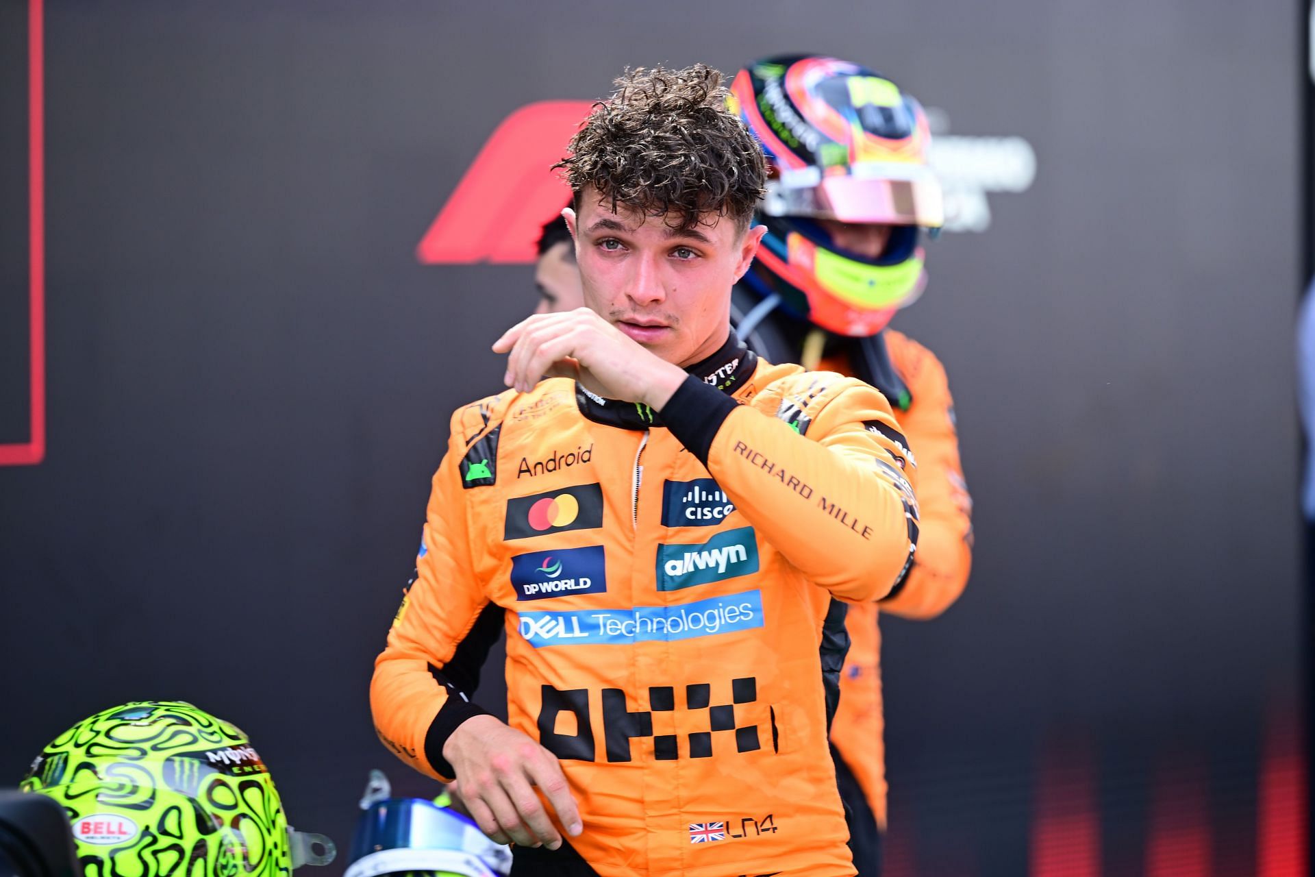 Lando Norris at F1 Grand Prix of Spain - Source: Getty